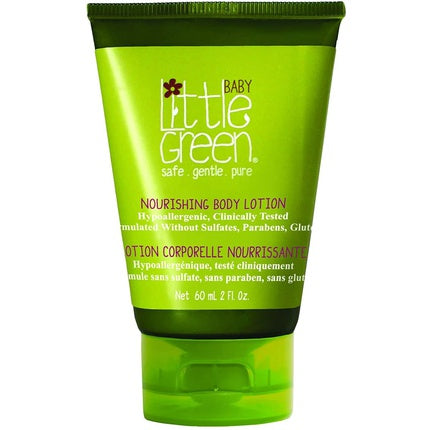 Loțiune de corp hrănitoare pentru bebeluși Little Green, 60 ml