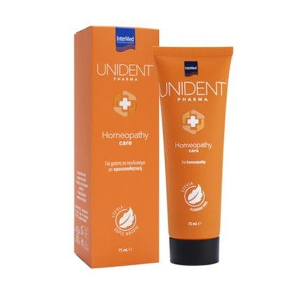 Pastă de dinți Intermed Unident Pharma Homeopathy Care, 75ml