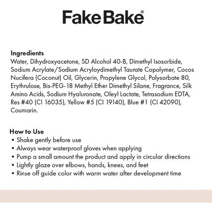 Ser autobronzant, Fake Bake, Coconut Serum, 148ml