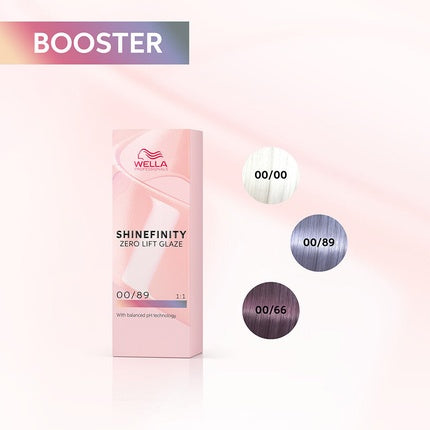 Culoare de par demi-permanenta, Wella, Shinefinity Crystal Glaze 00/00, 60ml