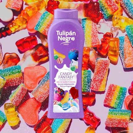 Gel de Duș Tulipan Negro Candy Fantasy, 120ml