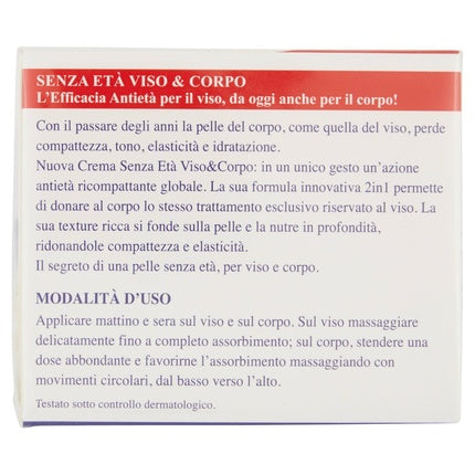 Crema Viso e Corpo, Acqua Alle Rose, Senza Età, 180ml