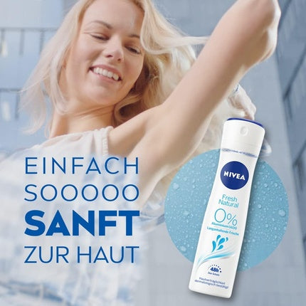 Deodorant Spray Nivea Fresh Natural cu Extracte din Mare 150ml