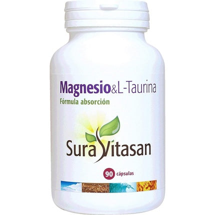 Supliment Alimentar, Suravitasan, Sura Vitasan L-Taurină & Magneziu, 90 capsule