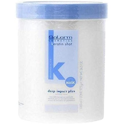 Masca de par, Salerm Cosmetics, Keratin Shot, 1000ml