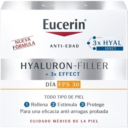 Cremă de zi, Eucerin, Hyaluron-Filler SPF 30, 50ml