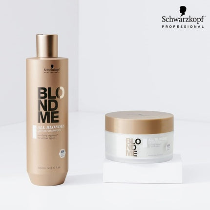 Masca de par detoxifianta, Schwarzkopf Blondme All Blondes, 200ml