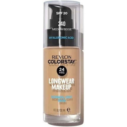Fond de ten, Revlon Colorstay, Normal/Uscat, Medium Beige