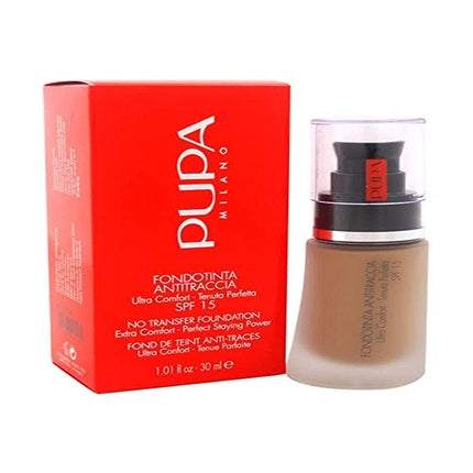 Fond de ten Pupa Milano Antitaccia SPF15, Deep Beige