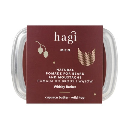 Pomadă barbă și mustață, Hagi, Natural, 70ml