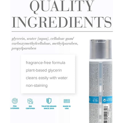 Lubrifiant personal, System Jo H2O, 30ml, transparent