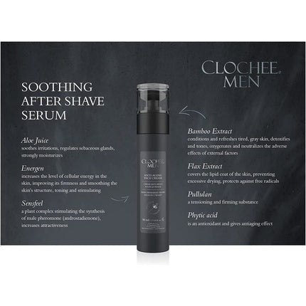 Serum după bărbierit, Clochee, Soothing, 50ml