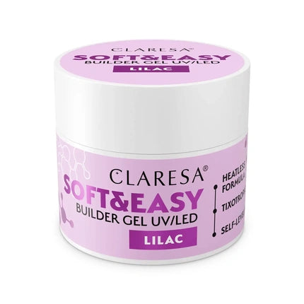 Gel Builder Claresa Soft & Easy Lilac 12g