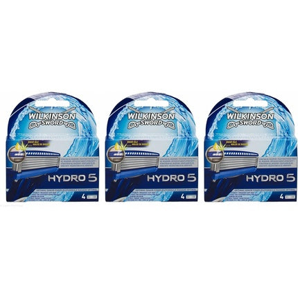 Lame de ras Wilkinson Sword Hydro 5, cutie cu 4 lame