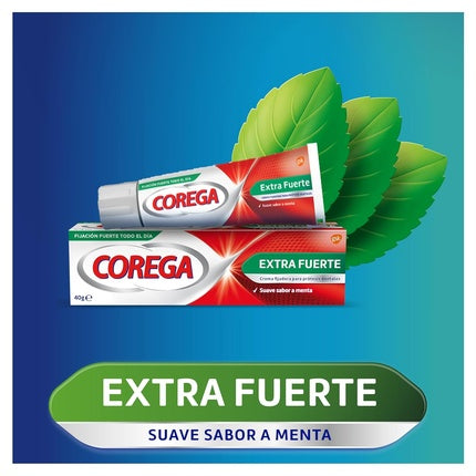 Pastă de dinți Corega Extra Fuerte, 70 g, Aromă de mentă