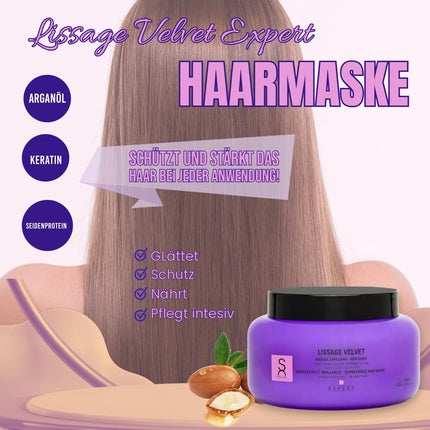 Masca de păr Sacha Juan Expert Lissage Velvet, 280 g