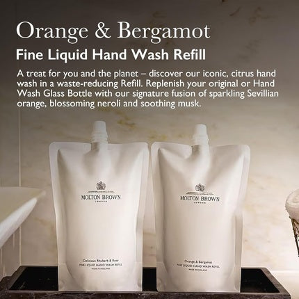 Molton Brown Orange & Bergamot Fine Liquid Hand Wash Refill 400ml