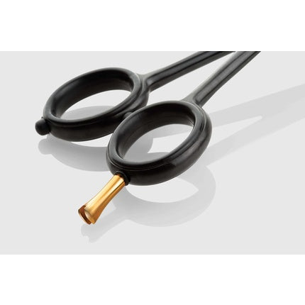 Xanitalia Pro Iwasaki Nara Carbon Hair Scissors, 5.5 Inch, Black