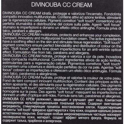 Cremă CC Nouba Divinouba SPF30 6, bej