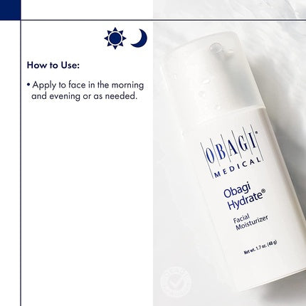 Obagi Medical Hydrate Facial Moisturizer, 47 g
