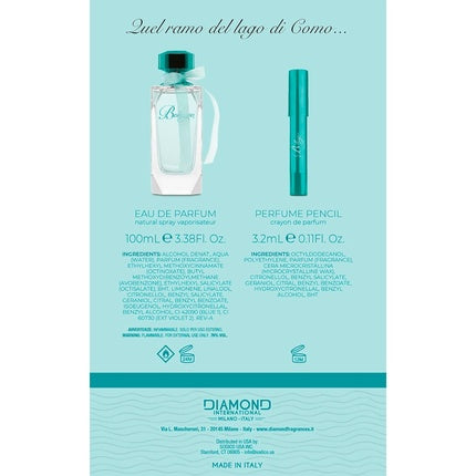 Parfum, Bellagio Turquoise, set cadou, 100ml, turcoaz