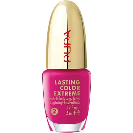Smalt pentru unghii Pupa Lasting Color Extreme 021 Raspberry, 5ml