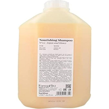 Șampon nutritiv Farmavita Back Bar No.02, 5L pentru păr uscat și fragil