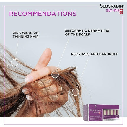 Ser Oily Hair, Seboradin, fiole, mov