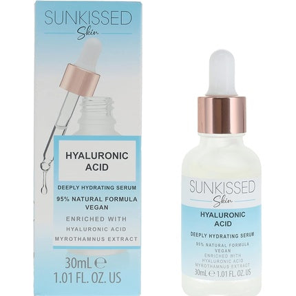 Ser cu acid hialuronic, Sunkissed, 30ml, piele stralucitoare