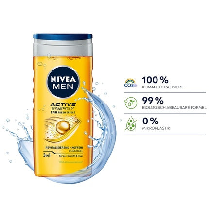 Gel de duș NIVEA MEN Active Energy 250ml