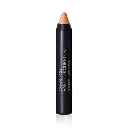 Ruj Camaleon Cosmetics, Basic Colour Stick, culoare nude, ambalaj negru mat