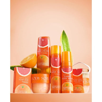 Exfoliant Corporal, The Somerset Toiletry Company, Tropical Fruits Grapefruit și Portocală, 150g