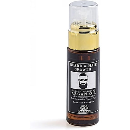 Ulei de barba si par, Diar Argan, cu ghimbir si lemn de santal