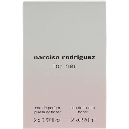 Parfum, Narciso Rodriguez, set cadou, 2 x 20 ml