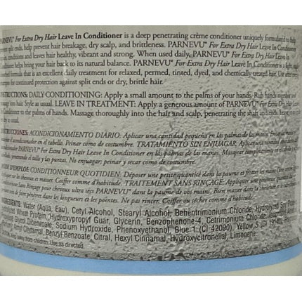 Parnevu Leave-In Conditioner Extra Dry, 480ml