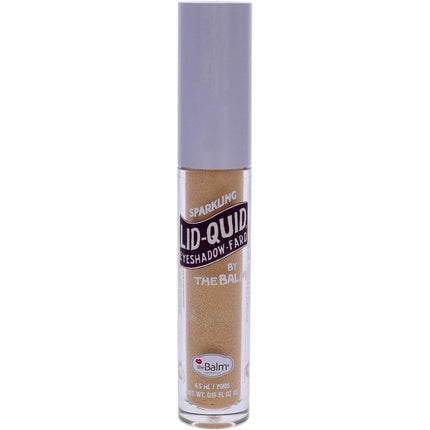 Lichid pentru pleoape, TheBalm Lid-Quid Sparkling Liquid Eyeshadow, Culoare Champagne, 0.15 oz