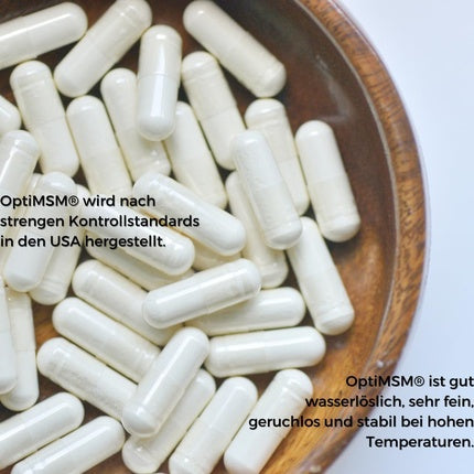 Supliment Dietetic MSM Organic, Medverita, OptiMSM, 120 Capsule