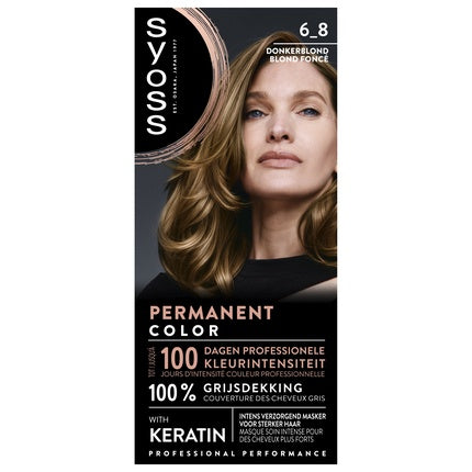 Vopsea de Păr Syoss 6-8 Dark Blonde - Blond Închis