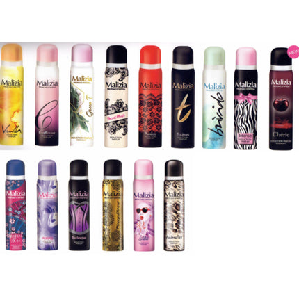 Deodorant spray, Malizia, Profumi d'intesa pentru femei, 100ml