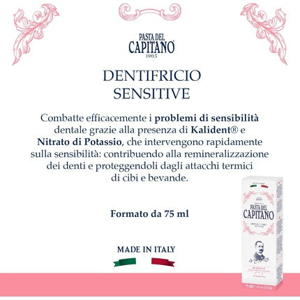 Pasta de dinți Pasta Del Capitano Sensitive 75ml