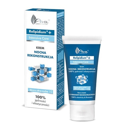 Ava Laboratorium Relipidium Intensive Care, Cremă de noapte pentru reconstrucție facială, 50ml