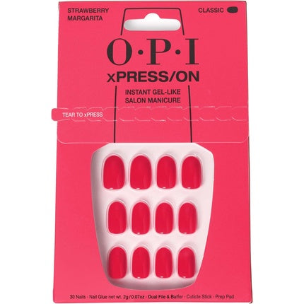Unghii False Reutilizabile, OPI xPRESS/ON, 30 buc, roz