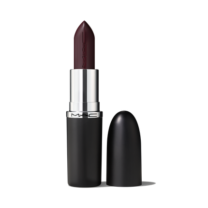 Cremă de buze, MAC, Maximal Sleek Satin Lipstick, culoare vișinie, metalic