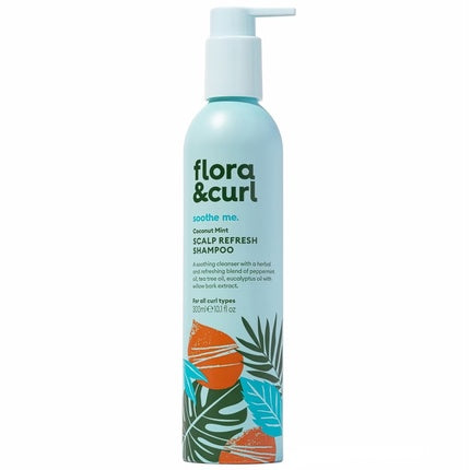 Șampon Floracurl Coconut Mint Scalp Refresh, 300ml