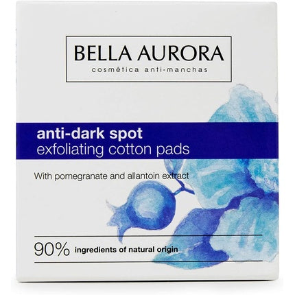 Discuri exfoliante, Bella Aurora, anti-pete, 30 bucăți