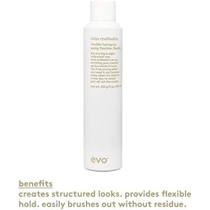 Evo Miss Malleable Flexible Hairspray 300ml