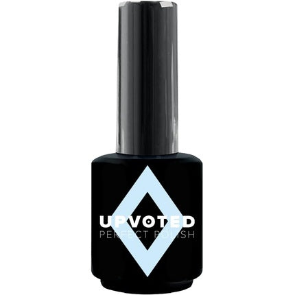Gel Polish NailPerfect UPVOTED #220 Wave After Wave, 15ml, Negru cu detalii albastre