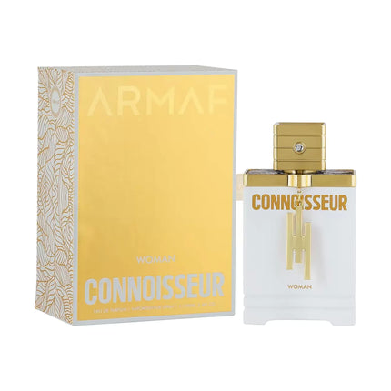 Parfum Armaf Connoisseur For Her, 100ml, alb și auriu