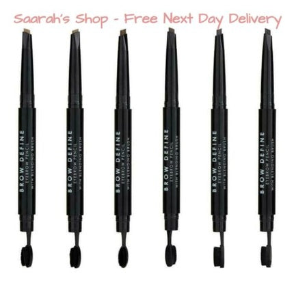 Creion sprâncene MUA Brow Define negru cu perie