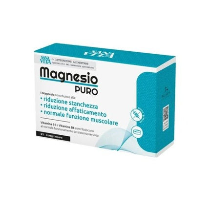 Paladin Pharma Sanavita Magnesium Pure Energy, Supliment Alimentar, 45 Tablete